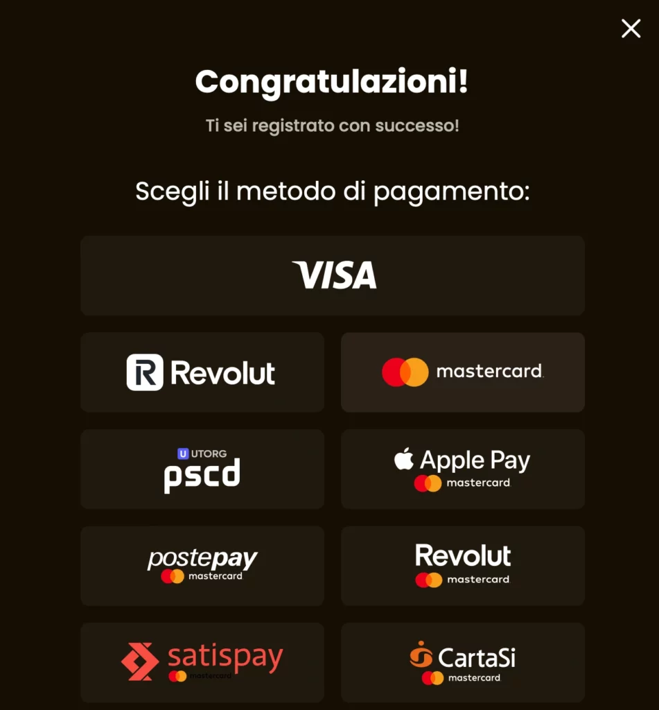 Pagamenti gold standard