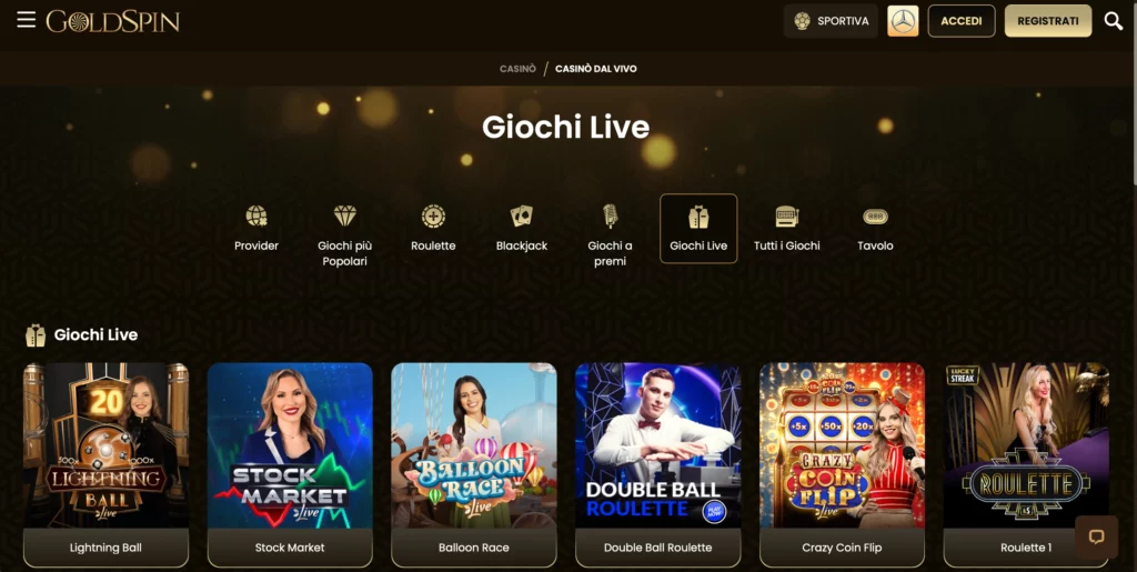 6.500+ slot + live casino premium